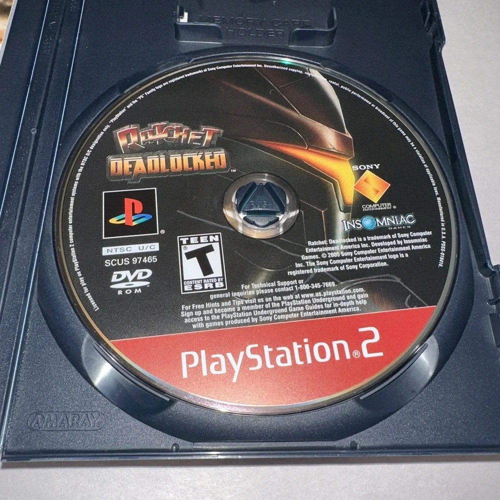 Ratchet Deadlocked [Greatest Hits] Playstation 2 2005 Complete w/ Manual CIB VGC